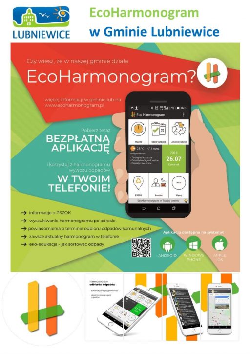 EcoHarmonogram w wersji mobilnej