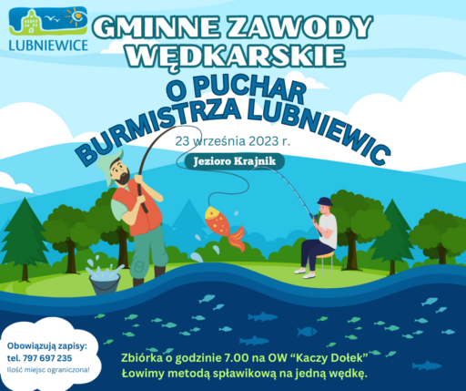 Gminne Zawody Wędkarskie o Puchar Burmistrza Lubniewic